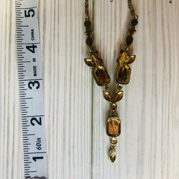Nancy and Rise Multi Stone Lavalier Necklace - Picture 6 of 8